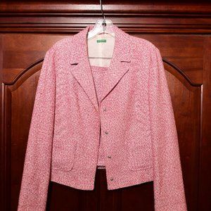 UNITED COLORS OF BENETTON ~Jacket & Skirt Suit  From Italy